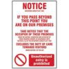 OCCUPIERS LIABILITY ACT 1995 (INFORMATION) - PVC (200 X 300MM) thumbnail-0