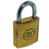 Keyed Padlock, Keyed Alike, Brass, Bronze, 38mm Width, Weatherproof thumbnail-0