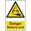 DANGER BATTERY ACID - PVC (200X300MM) thumbnail-0