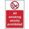 ALL SMOKING STRICTLY PROHIBITED -RPVC (200 X 300MM) thumbnail-0