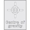 CENTRE OF GRAVITY STENCIL (190X300MM) thumbnail-0