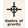 CENTRE OF GRAVITY STENCIL (300X400MM) thumbnail-0