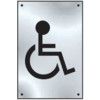 DISABLED GRAPHIC DOOR PLATE -SSS(100 X 150MM) thumbnail-0