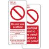 SCAFFOLD PROHIBITION TAGS (PACKOF10) thumbnail-0