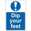 DIP YOUR FEET - PVC (200 X 300MM) thumbnail-0