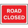 ROAD CLOSED - CLASSIC ROLL UPTRAFFIC SIGN (1050 X 750MM) thumbnail-0