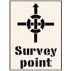 SURVEY POINT STENCIL (300 X400MM) thumbnail-0