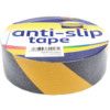 50MM X 18.2M BLACK/YELLOWANTISLIP TAPE thumbnail-0