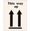 THIS WAY UP STENCIL (400 X 600MM) thumbnail-0