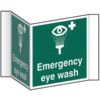 EMERGENCY EYE WASH (PROJECTIONSIGN) - RPVC (200MM FACE) thumbnail-0