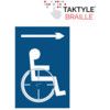 DISABLED ARROW RIGHT -TAKTYLE(150 X 225MM) thumbnail-0