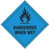 DANGEROUS WHEN WET - SAV DIAMOND(200 X 200MM) thumbnail-0