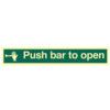 PUSH BAR TO OPEN - PHO (450X75MM) thumbnail-0