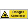 DANGER GUARD DOGS - RPVC (300X100MM) thumbnail-0