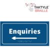 ENQUIRIES ARROW LEFT -TAKTYLE(300 X 150MM) thumbnail-0