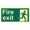 FIRE EXIT (MAN RIGHT) -PHOTOLUM.(300 X 150MM) thumbnail-0