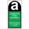 ASBESTOS FREE MATERIAL (25 X50MM, ROLL OF 500 LABELS) thumbnail-0