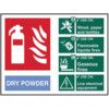 FIRE EXTINGUISHER COMPOSITE -DRYPOWDER - SAV (200 X 150MM) thumbnail-0