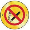 NO SMOKING GRAPHIC DOOR DISC -PSS(75MM DIA.) thumbnail-0