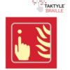 FIRE ALARM GRAPHIC -TAKTYLEPH(150 X 150MM) thumbnail-0