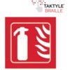 FIRE EXTINGUISHER GRAPHIC -TAKTYLE (150 X 150MM) thumbnail-0