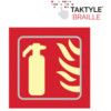 FIRE EXTINGUISHER GRAPHIC -TAKTYLEPH (150 X 150MM) thumbnail-0