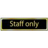 STAFF ONLY - POL (200 X 50MM) thumbnail-0