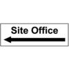 SITE OFFICE ARROW LEFT - RPVC(300X 100MM) thumbnail-0