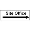 SITE OFFICE ARROW RIGHT -RPVC(300 X 100MM) thumbnail-0