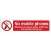 NO MOBILE PHONES OFFENDERS CAN FACE... - SAV (200X50MM) PK-2 thumbnail-0