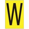 75MM YELLOW VINYL - CHARACTER 'W'(PK-10) thumbnail-0