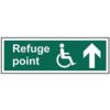 REFUGE POINT ARROW UP - SAV (300X100MM) thumbnail-0