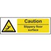 CAUTION SLIPPERY FLOOR SURFACE -RPVC (300 X 100MM) thumbnail-0