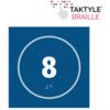 NUMBER 8 - TAKTYLE (150 X 150MM) thumbnail-0