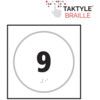 NUMBER 9 - TAKTYLE (150 X 150MM) thumbnail-0