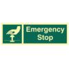 EMERGENCY STOP - PHS (300 X100MM) thumbnail-0