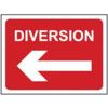 DIVERSION LEFT ARROW - QSIGN(1050 X 750MM) thumbnail-0