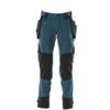 TROUSERS WITH HOLSTER POCKETS DARK PETROLEUM (L30W30.5) thumbnail-0