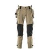 TROUSERS WITH HOLSTER POCKETS LIGHT KHAKI (L30W42.5) thumbnail-0