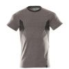 ACCELERATE, T-Shirt, Men, Grey/Black, Cotton/Polyester, Short Sleeve, M thumbnail-0