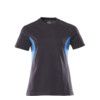 ACCELERATE, T-Shirt, Women, Blue/Navy Blue, Cotton/Polyester, Short Sleeve, L thumbnail-0