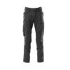 ACCELERATE, Work Trousers, Men, Black, Poly-Cotton, Waist 30.5", Short thumbnail-0