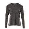 ACCELERATE T-SHIRT, LONG-SLEEVED DARK ANTHRACITE-FLECKED/BLACK (2XL(1 PCS.)) thumbnail-0