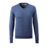 KNITTED JUMPER BLUE-FLECKED (S) thumbnail-0