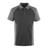 UNIQUE, Polo Shirt, Unisex, Black/Grey, Cotton/Polyester, Short Sleeve, S thumbnail-0