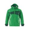 ACCELERATE OUTER SHELL JACKET FOR CHILDREN GRASS GREEN/GREEN (116) thumbnail-0