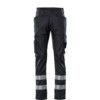 MARSEILLE TROUSERS WITH THIGH POCKETS BLACK (L32W34.5) thumbnail-0