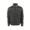 NAXOS KNITTED JUMPER WITH HALF ZIP LIGHT ANTHRACITE (3XL) thumbnail-0