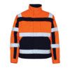 CAMETA JACKET HI-VIS ORANGE/NAVY(S) thumbnail-0