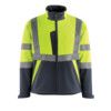 KIAMA SOFTSHELL JACKET HI-VISYELLOW/DARK NAVY (M) thumbnail-0